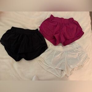 Lululemon hotty hot shorts